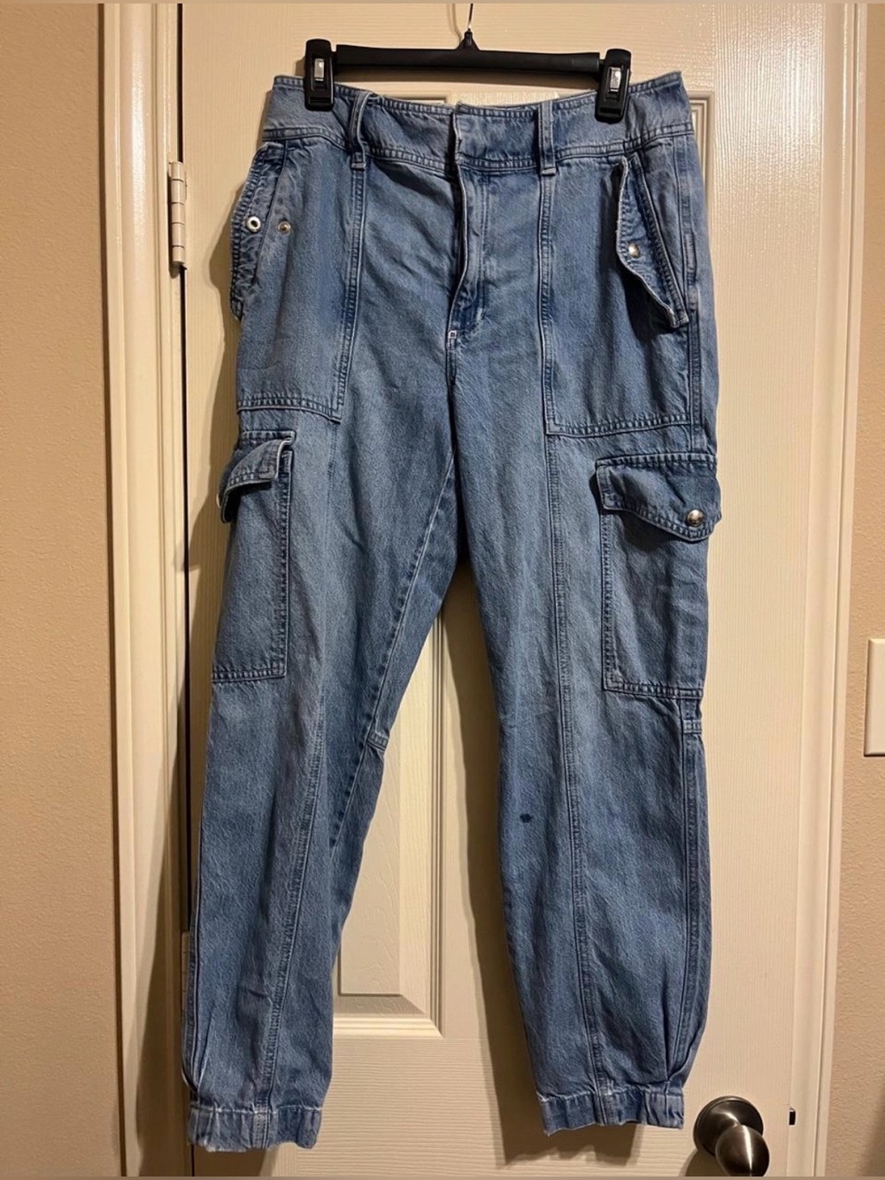 Ralph Lauren Light Blue Cargo Denim Jeans